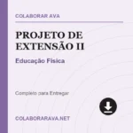 Projeto de Extensão II Educação Física