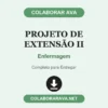 Projeto de Extensão II de Enfermagem pronto para download