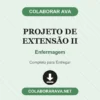 Projeto de Extensão II de Enfermagem pronto para download
