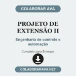 Projeto de Extensão II Engenharia de controle e automação