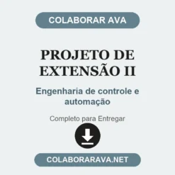Projeto de Extensão II de Engenharia de controle e automação pronto para entregar