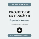 Projeto de Extensão II Engenharia Mecânica