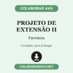 Projeto de Extensão II Farmácia