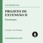 Projeto de Extensão II Fisioterapia
