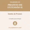 Projeto de Extensão II de Gestão de Produto pronto para download