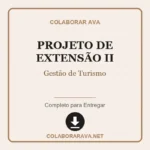 Projeto de Extensão II Gestão de Turismo