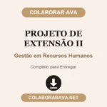 Projeto de extensão II Gestão em Recursos Humanos