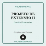Portfólio Individual Projeto de Extensão II Gestão Financeira