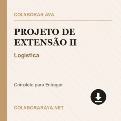 Projeto de Extensão II de Logística pronto para download