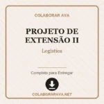 Projeto de Extensão II Logística