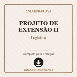 Projeto de Extensão II de Logística pronto para download