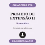 Projeto de Extensão II Matemática