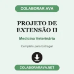Projeto de Extensão II Medicina Veterinária