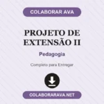Projeto de extensão II Pedagogia