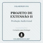 Portfólio Individual Projeto de Extensão II Produção Audiovisual