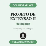 Projeto de Extensão II PSICOLOGIA