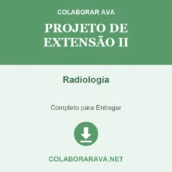 Projeto de Extensão II de Radiologia pronto para download