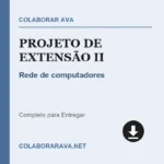 Projeto de extensão II Rede de computadores