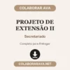 Projeto de Extensão II de Secretariado pronto para entregar