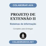 Projeto de Extensão II Sistemas de informação