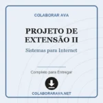 Projeto de Extensão II Sistemas para Internet