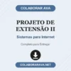 Projeto de Extensão II de Sistemas para Internet pronto para download