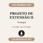 Projeto de Extensão II Teologia