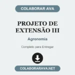 Projeto de Extensão III Agronomia