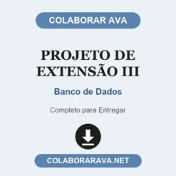 Projeto de Extensão III de Banco de Dados pronto para entregar