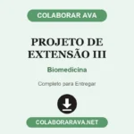 Projeto de Extensão III Biomedicina