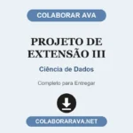 Projeto de Extensão III Ciência de Dados