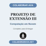 Projeto de Extensão III Computação em Nuvem