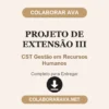 Projeto de Extensão III de CST Gestão em Recursos Humanos pronto para entregar