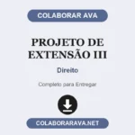 Projeto de Extensão III Direito