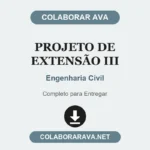 Projeto de Extensão III Engenharia Civil