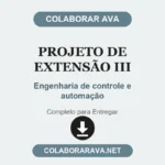 Projeto de Extensão III Engenharia de controle e automação