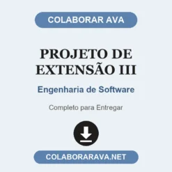 Projeto de Extensão III de Engenharia de Software pronto para entregar