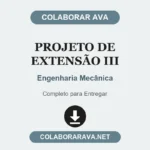 Projeto de Extensão III Engenharia Mecânica