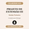 Projeto de Extensão III de Gestão Portuária pronto para entregar