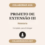 Projeto de Extensão III Hotelaria