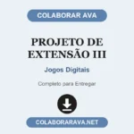 Projeto de Extensão III Jogos Digitais