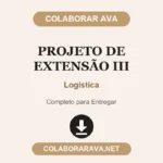 Projeto de Extensão III Logística