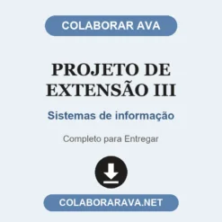 Projeto de Extensão III de Sistemas de informação pronto para entregar