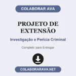 Portfólio Individual Projeto de Extensão Investigação e Perícia Criminal