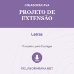 Portfolio Individual Projeto de Extensão Letras