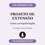 Portfolio Individual Projeto de Extensão Letras português/inglês