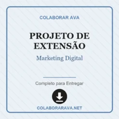 Projeto de Extensão de Marketing Digital pronto para download