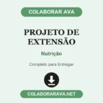 Projeto de Extensão - Nutrição