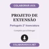 Projeto de Extensão de Português 2° licenciatura pronto para entregar