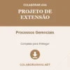 Projeto de Extensão de Processos Gerenciais pronto para download